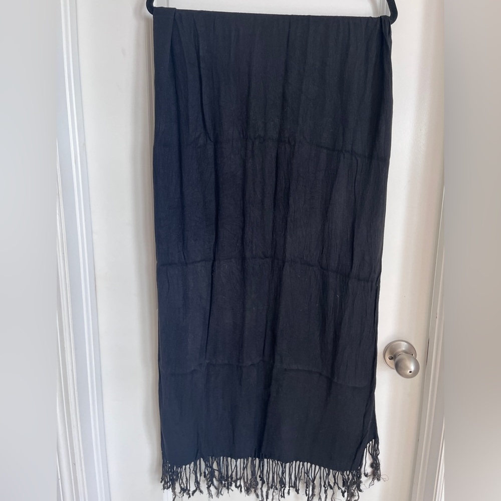 Elegant Black Women's Pashmina scarf